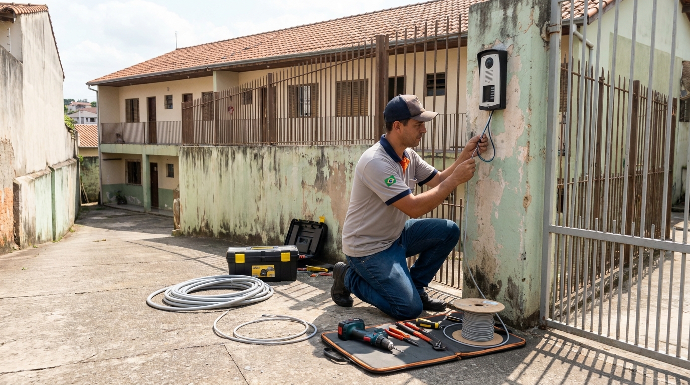 Instalação de Porteiro Eletrônico em Sorocaba‑SP