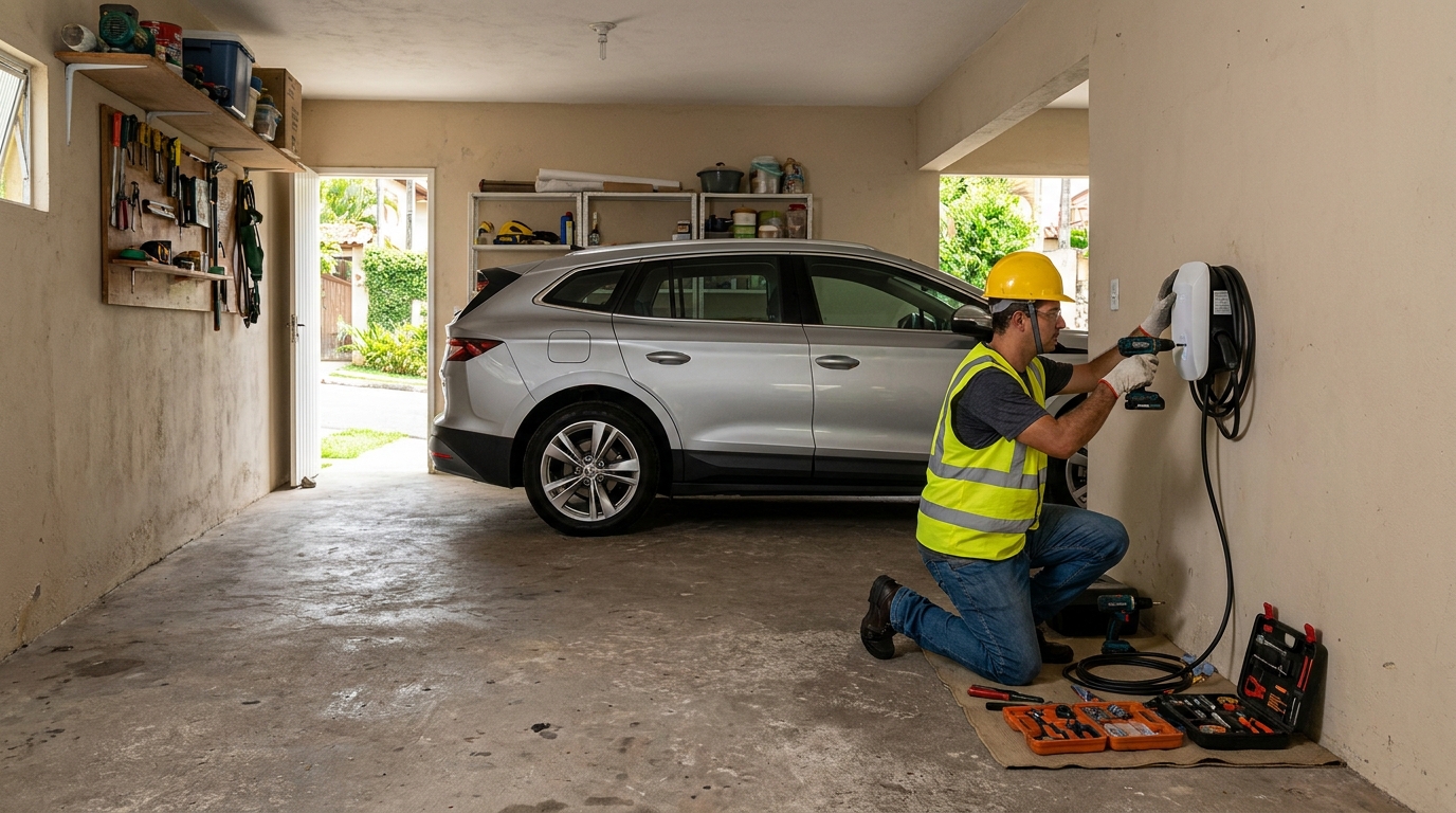 Instalação em Garagem ou Condomínio em Sorocaba‑SP